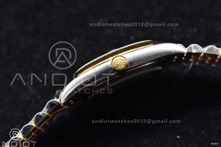 Bracelet DateJust Steel YG Dial on 1:1 YG 904L 126333 41 Stick SS VR3235 Jubilee Edition Clean Best 0307